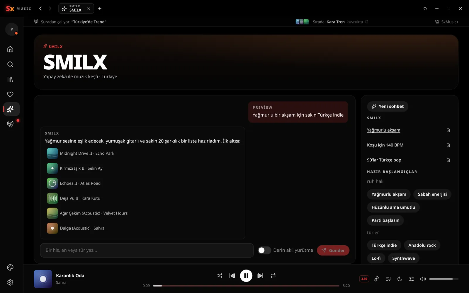 SxMusic Desktop — SMILX